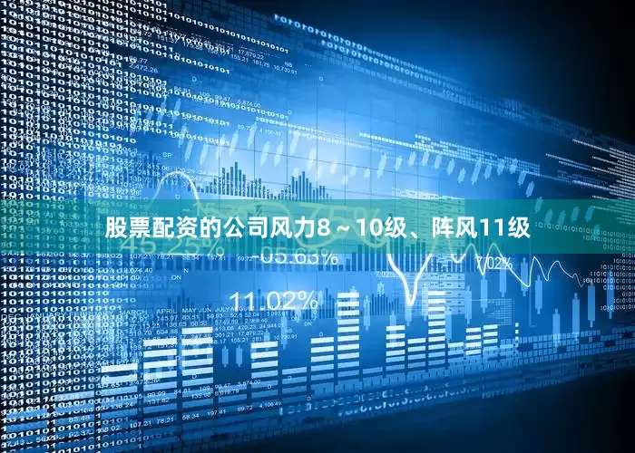 股票配资的公司风力8～10级、阵风11级