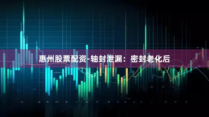 惠州股票配资-轴封泄漏：密封老化后
